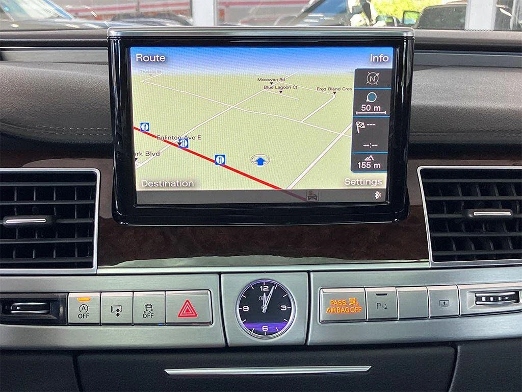 Audi A8 * АВТО КРЕДИТ* ЦЕНА ДО БГ * СЕРВИЗНА ИСТОРИЯ *  - изображение 9