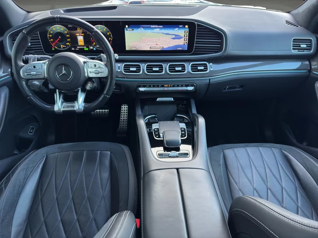 Mercedes-Benz GLS 63 AMG 4M/612HP/7S/PANO/360/BURM./332h, снимка 10 - Автомобили и джипове - 55790407