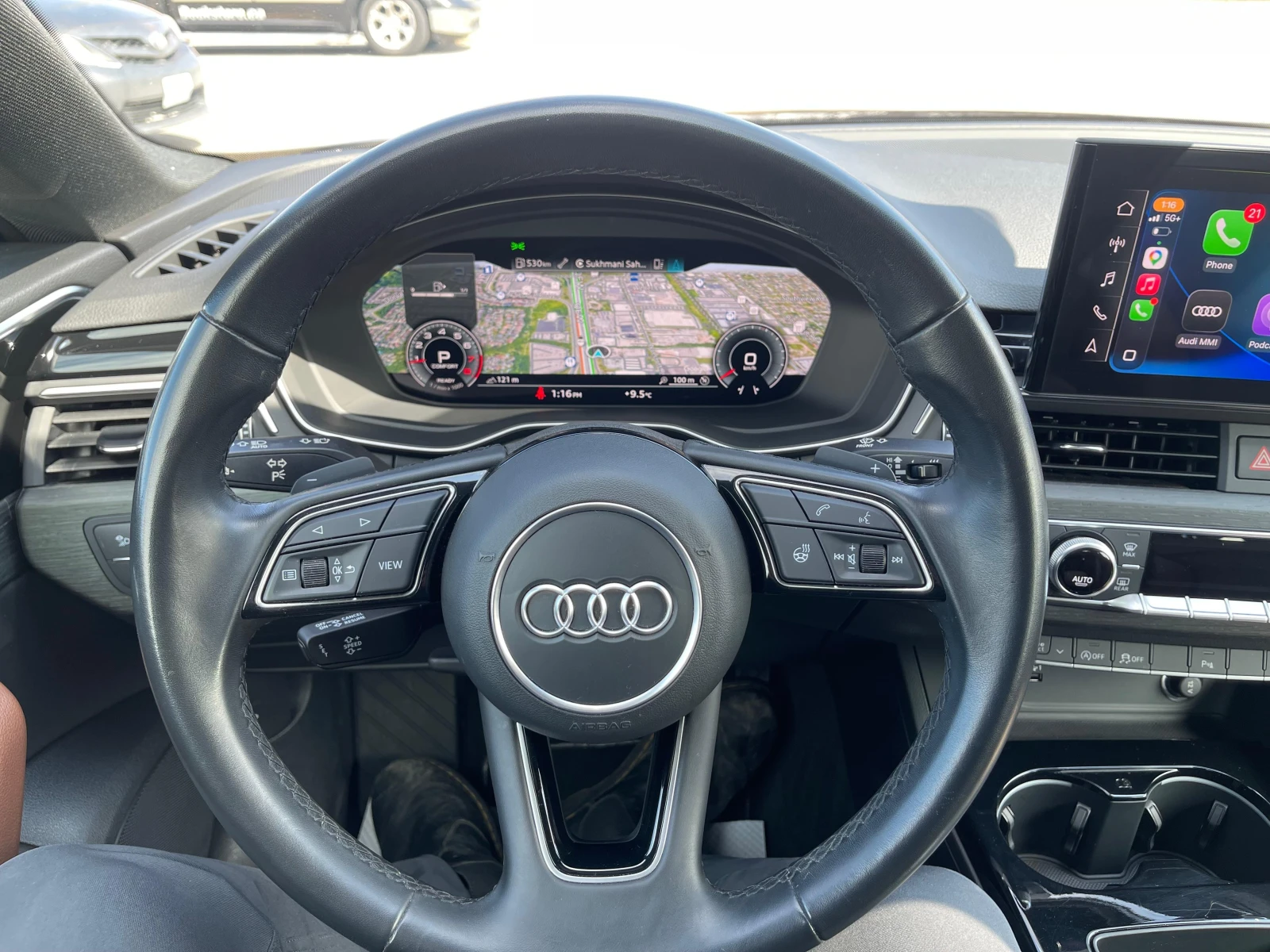 Audi A5 * Progressiv * CARFAX * ЦЕНА ДО БГ, снимка 9 - Автомобили и джипове - 55879045