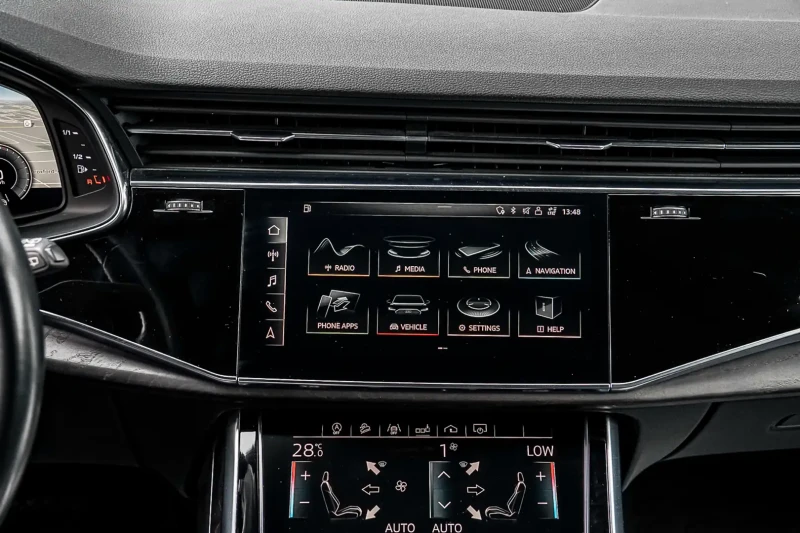 Audi Q8 S-LINE, BOSE, PANO, DISTRONIC, МАСАЖИ, ОБДУХВАНЕ, , снимка 14 - Автомобили и джипове - 52582060