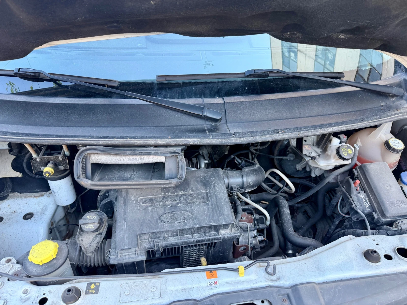 Ford Transit Товарен, 5+ 1, фургон, багажник, снимка 12 - Бусове и автобуси - 55033808
