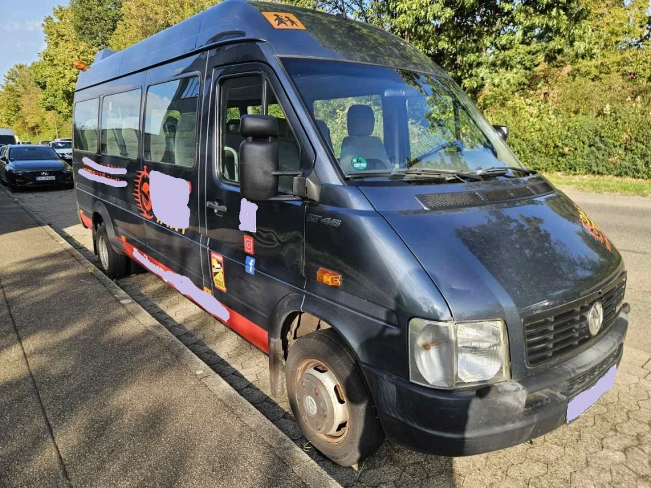 VW Lt LT46 16+ 1 Топ Германия 4.6 Тона, снимка 2 - Бусове и автобуси - 56012825