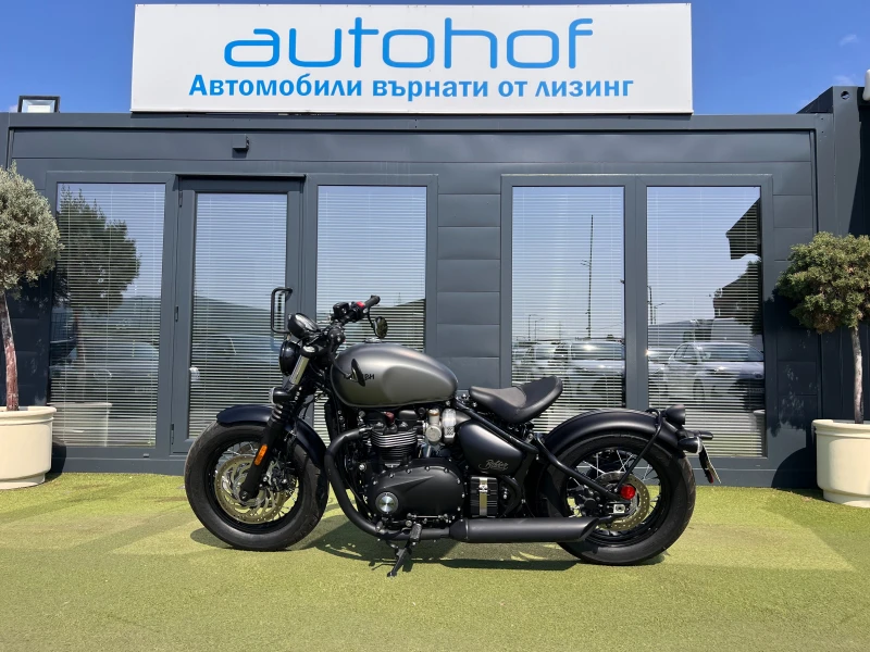 Triumph Bonneville BONNEVILLE BOBBER/1.2/77K.C., снимка 2 - Мотоциклети и мототехника - 50740491