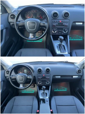 Audi A3 2, 0TDI-АВТОМАТИК/XENON/F1/NAVI!!!, снимка 9