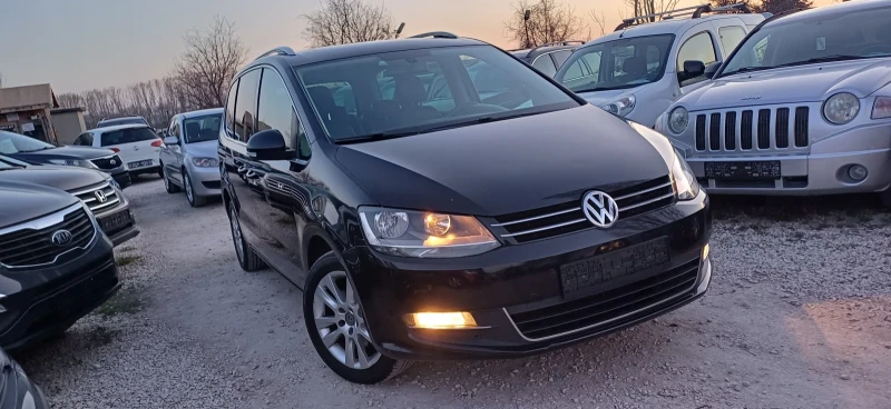 VW Sharan НАВИ КОЖА 7 МЕСТА, снимка 3 - Автомобили и джипове - 49596060