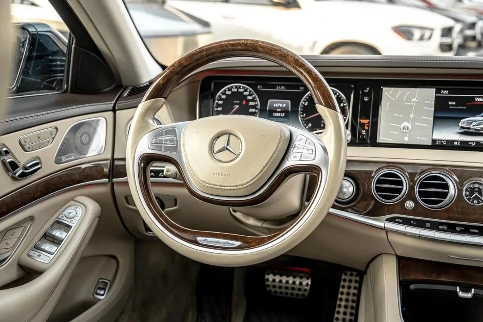 Mercedes-Benz S 550 4MATIC AMG PKG ЦЕНА ДО БЪЛГАРИЯ АВТОКРЕДИТ, снимка 11 - Автомобили и джипове - 55970621