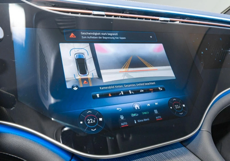 Mercedes-Benz EQE 500* 4M* HYPERSCREEN* 360CAM* BURM-3D* HEAD-UP* PA, снимка 11 - Автомобили и джипове - 53197554