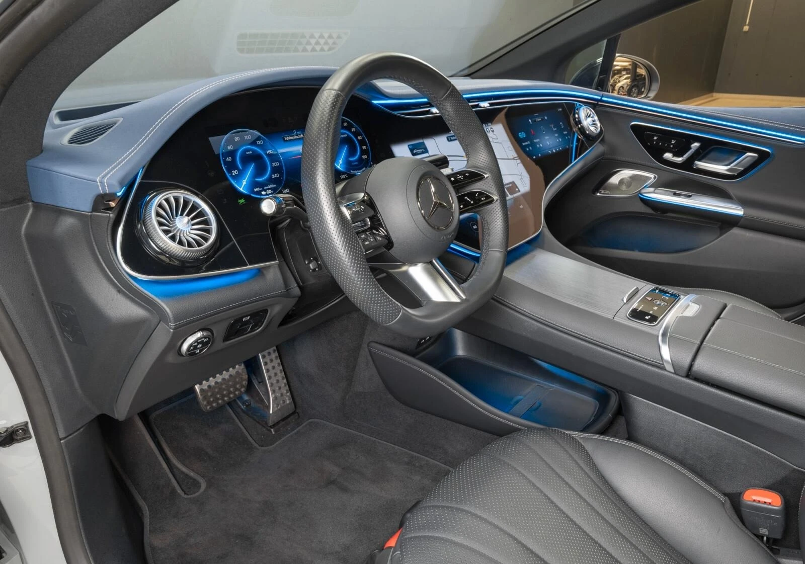 Mercedes-Benz EQE 500* 4M* HYPERSCREEN* 360CAM* BURM-3D* HEAD-UP* PA | Mobile.bg � ����������� 7