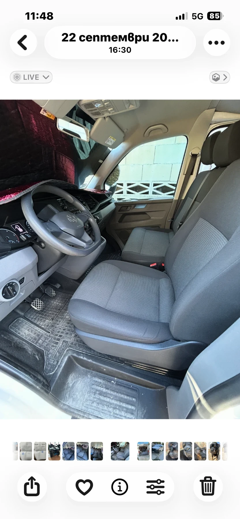 VW Transporter 2.0tdi 110kc, снимка 4 - Бусове и автобуси - 55570496