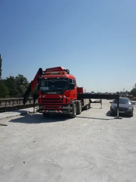 Scania 124 Kran Palfinger 54000, снимка 1