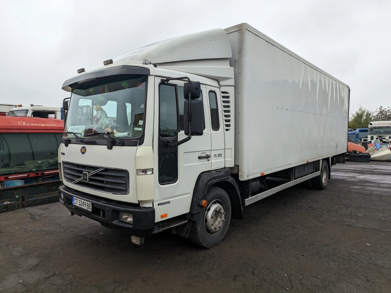 Volvo Fl FL6, Хладилен фургон, падащ борд, снимка 1 - Камиони - 47956251