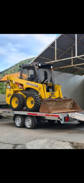 Мини челни товарачи Komatsu SK714, снимка 4