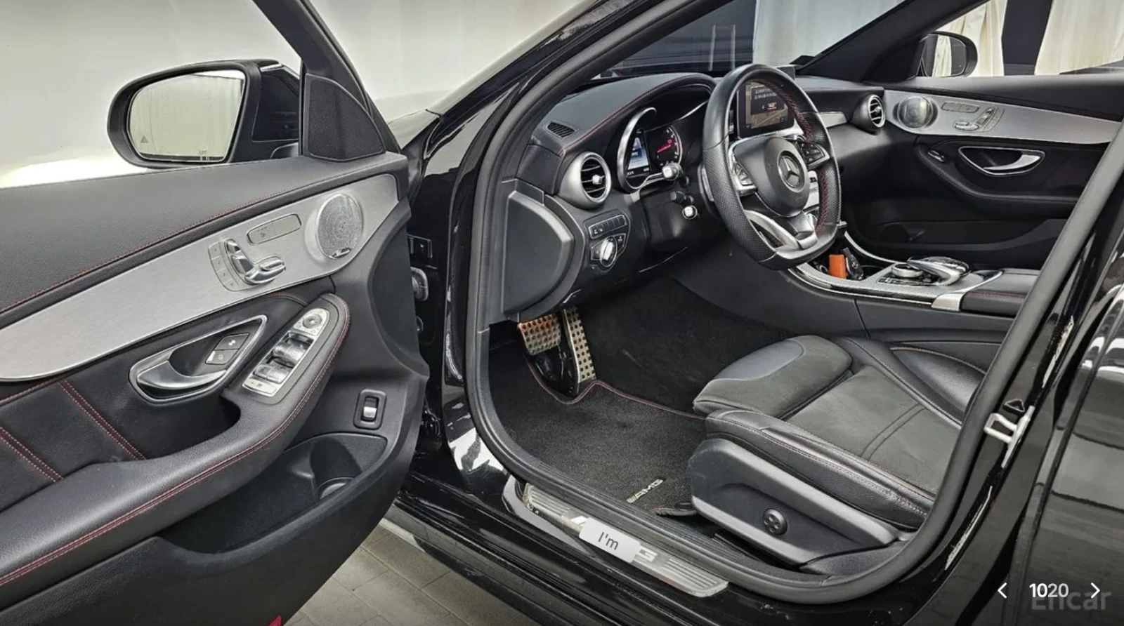 Mercedes-Benz C 43 AMG 4MATIC* КОЖА* ПОДГРЕВ* HEAD UP* PANO* НАВИ* , снимка 9 - Автомобили и джипове - 54663040