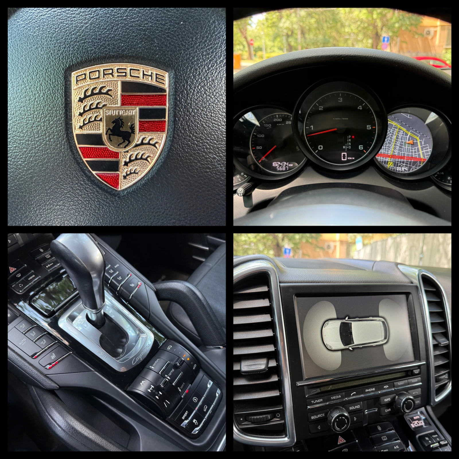 Porsche Cayenne 6 МЕСЕЦА ГАРАНЦИЯ/3.0D 245к.с. Подгрев, снимка 15 - Автомобили и джипове - 55189467