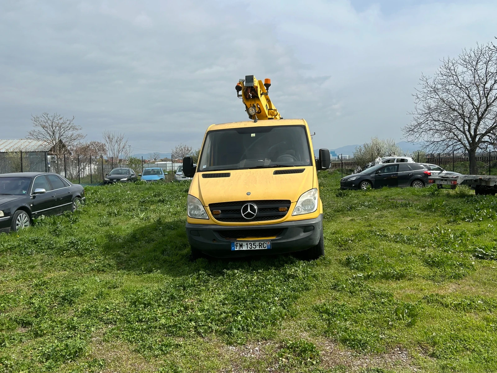 Mercedes-Benz Sprinter 313 АВТО ВИШКА 11метра, снимка 3 - Бусове и автобуси - 54210949