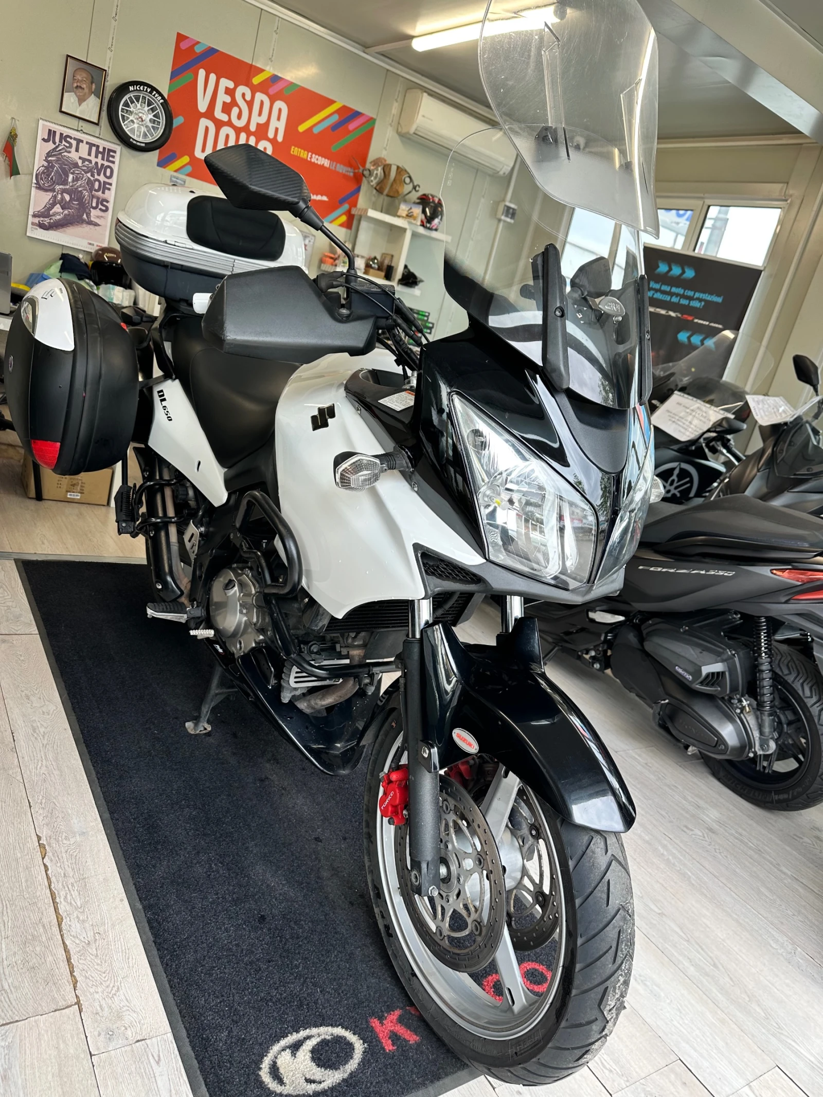 Suzuki V-strom 650i - 3 куфара, снимка 6 - Мотоциклети и мототехника - 55434684