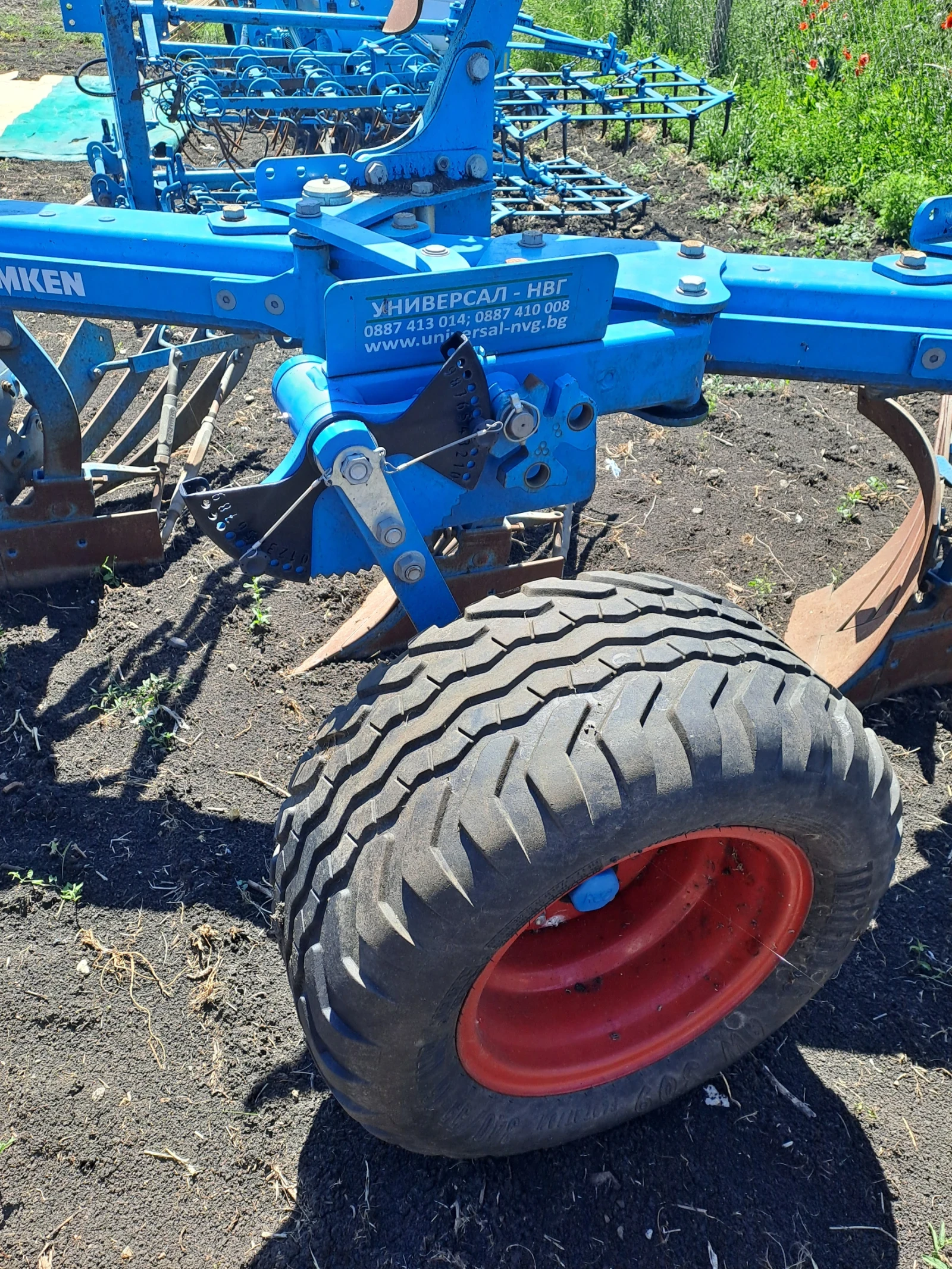 Плуг Lemken JUWEI 8 M , снимка 5 - Селскостопанска техника - 56517476