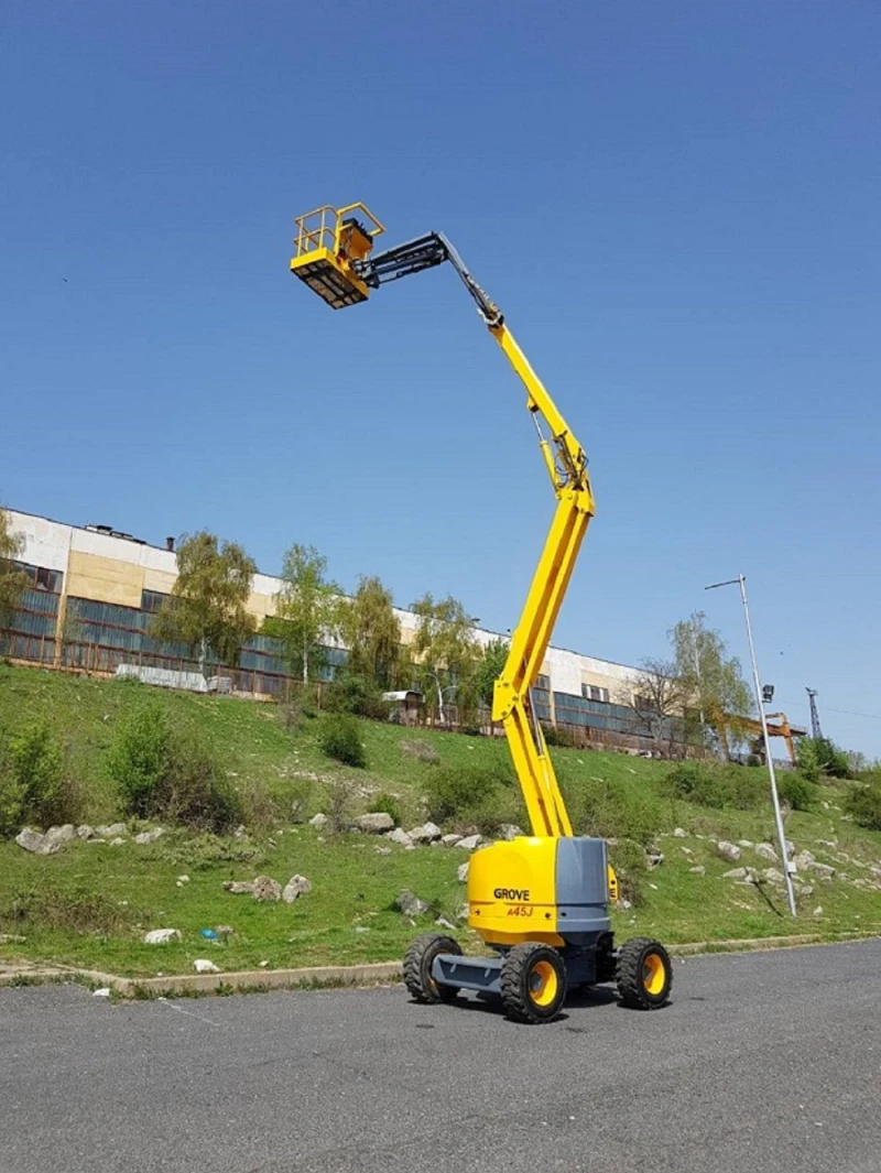 Автовишка Grove A 45J 4x4, снимка 8 - Индустриална техника - 49660054