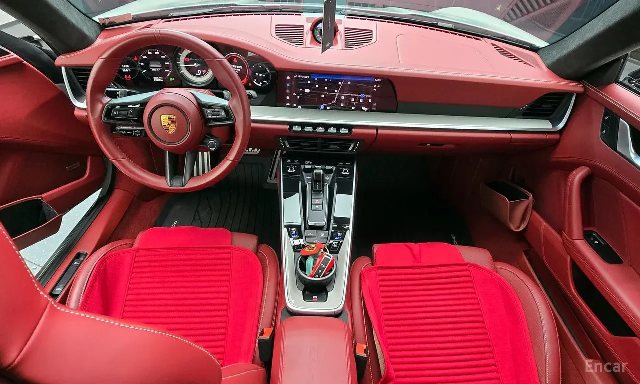 Porsche 911 Turbo S | ПАНОРАМА | ОБДУХ | 360 КАМЕРИ, снимка 9 - Автомобили и джипове - 54766470