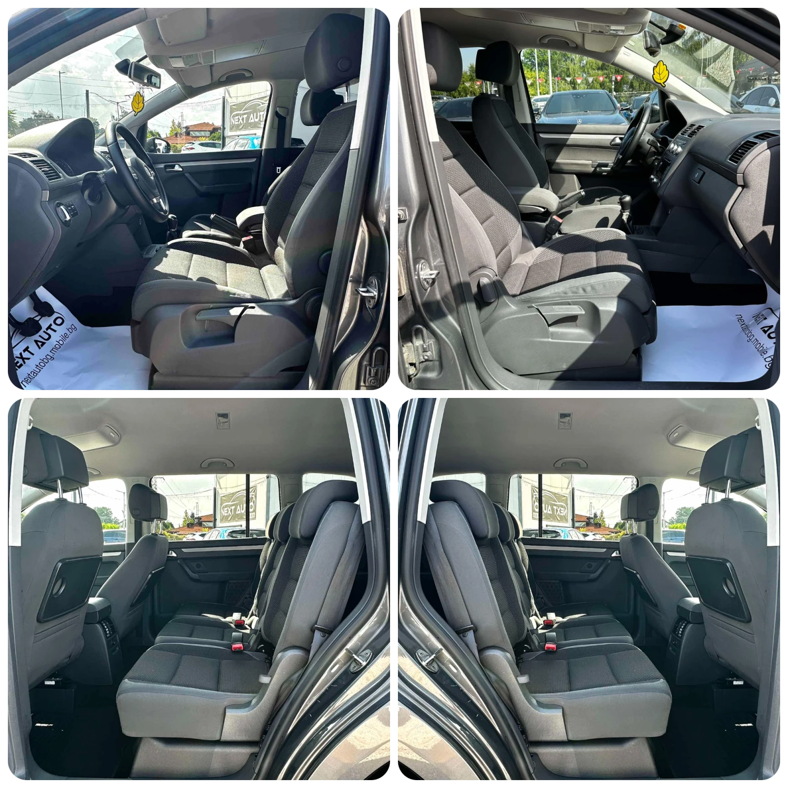 VW Touran 1.6TDI 105HP NAVI EURO5B, снимка 12 - Автомобили и джипове - 55902201