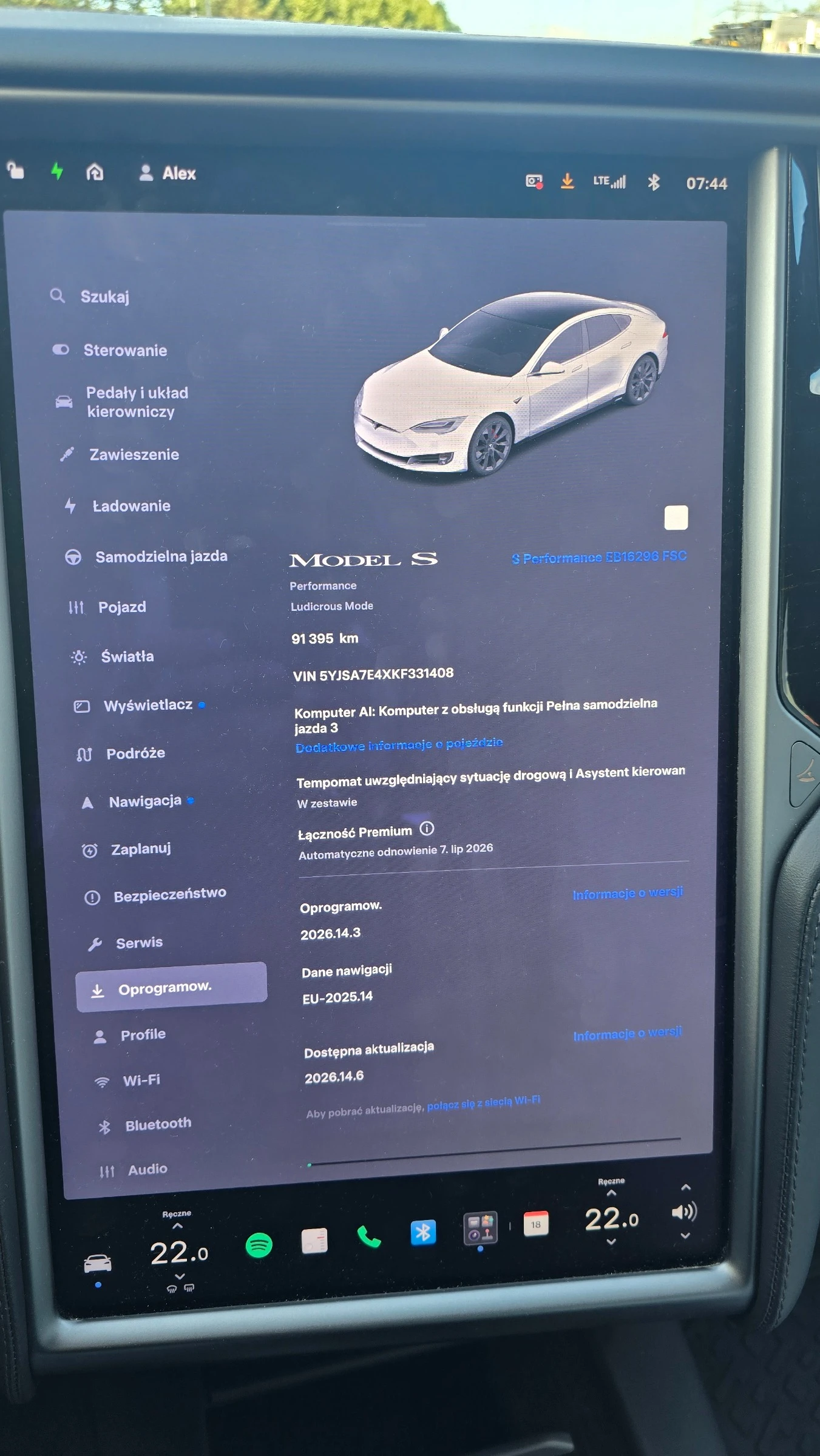 Tesla Model S Raven Long Range Performance Ludicrous+ , снимка 15 - Автомобили и джипове - 56054595