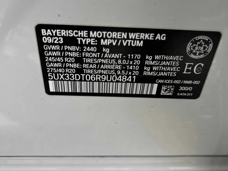 BMW X4 2024 xDrive30i * CARFAX * БЕЗ ПЪРВОНАЧАЛНА ВНОСКА, снимка 13 - Автомобили и джипове - 52714653