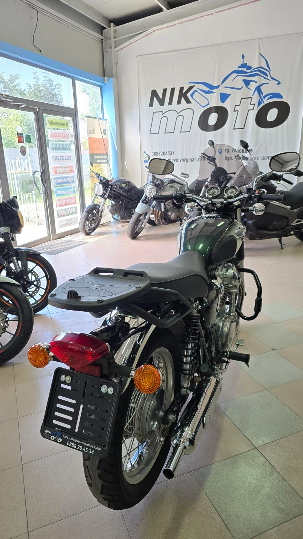 Kawasaki W 800 i Като нов ! Лизинг !, снимка 5 - Мотоциклети и мототехника - 55924850