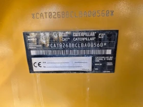 Мини челни товарачи Cat 268B-клима+ парно+ hf, снимка 10