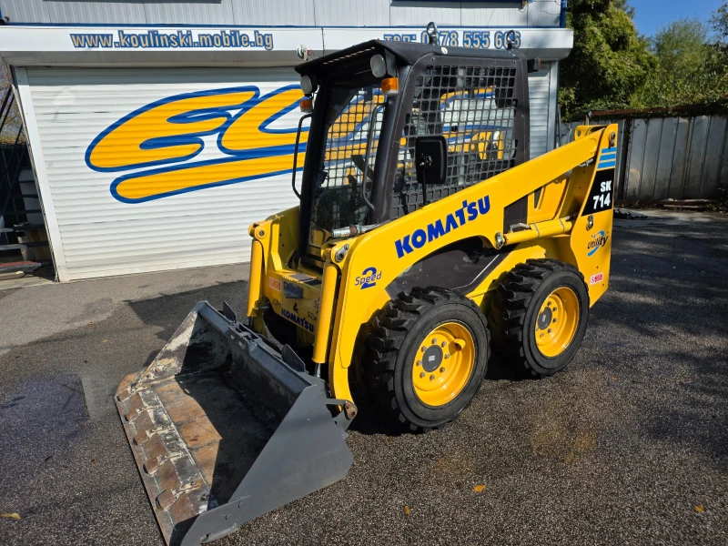 Мини челни товарачи Komatsu SK714-1500Часа-УНИКАТ
