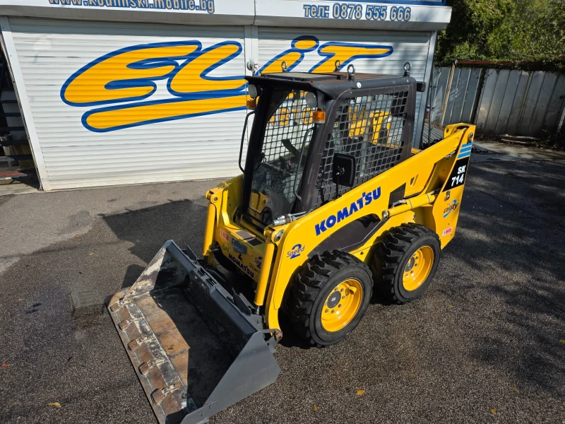 Мини челни товарачи Komatsu SK714-1500Часа-УНИКАТ, снимка 2 - Индустриална техника - 52003727