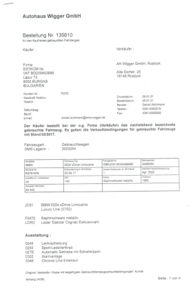 BMW 520 520 XD, снимка 6