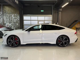 Audi Rs7 KERAMIK/600HP/MATRIX/360/HUD/PANO/SOFT/B&O/395z, снимка 3