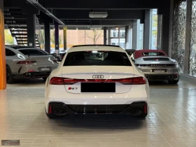 Audi Rs7 KERAMIK/600HP/MATRIX/360/HUD/PANO/SOFT/B&O/395z, снимка 7