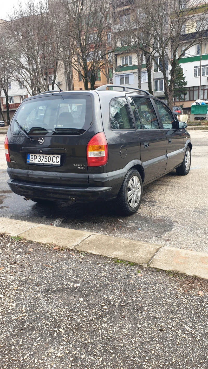 Opel Zafira 1.8i 125 кс газ бензин, снимка 7 - Автомобили и джипове - 48484156