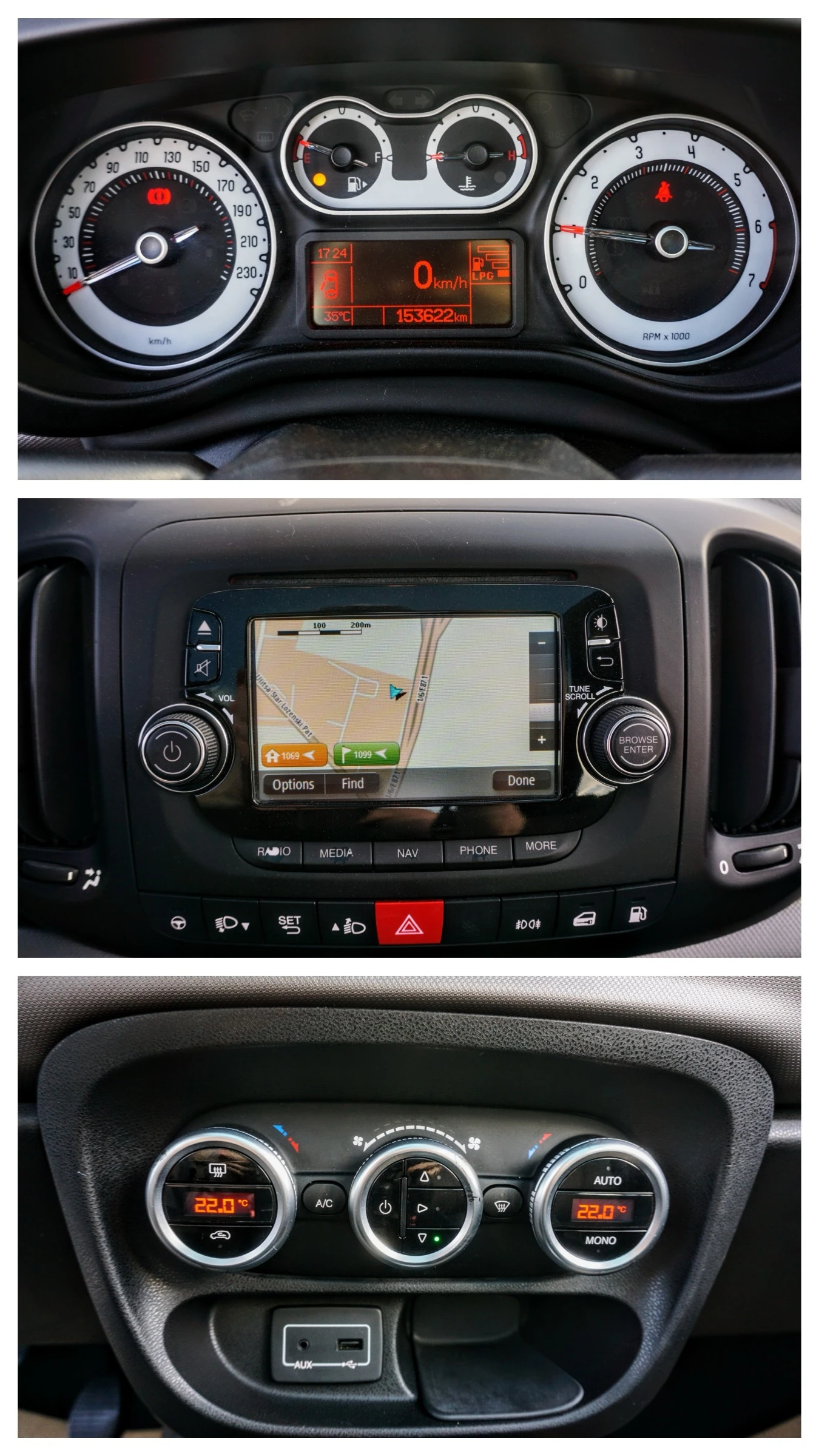 Fiat 500L 1.4TJT LOUNGE NAVI PANORAMIC LPG, снимка 8 - Автомобили и джипове - 54679975