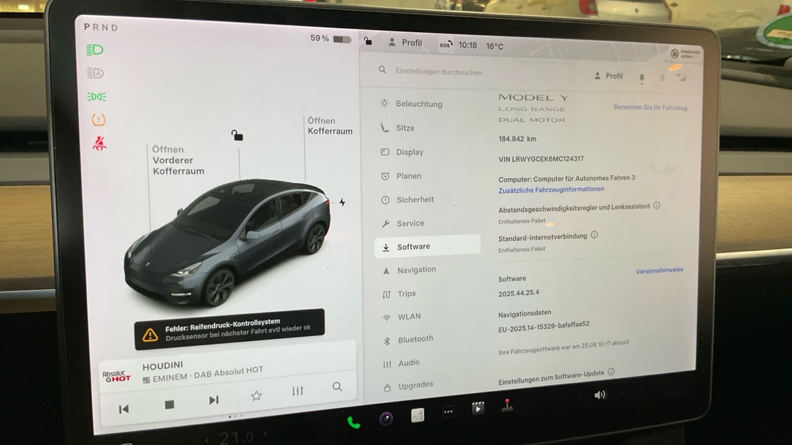 Tesla Model Y LR AWD 78 kWh 87.4% SoH, снимка 6 - Автомобили и джипове - 55980084