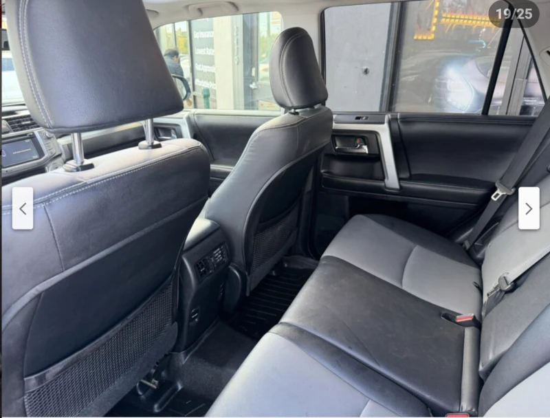 Toyota 4runner 4.0* V6* PREMIUM* ПОДГРЕВ* КАМЕРА* КЕЙЛЕС* , снимка 17 - Автомобили и джипове - 53399178