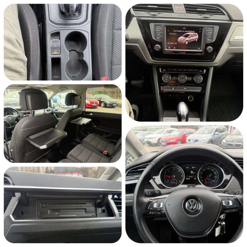 VW Touran 2.0TDI 6Speed DSG city safety, снимка 17 - Автомобили и джипове - 48979273