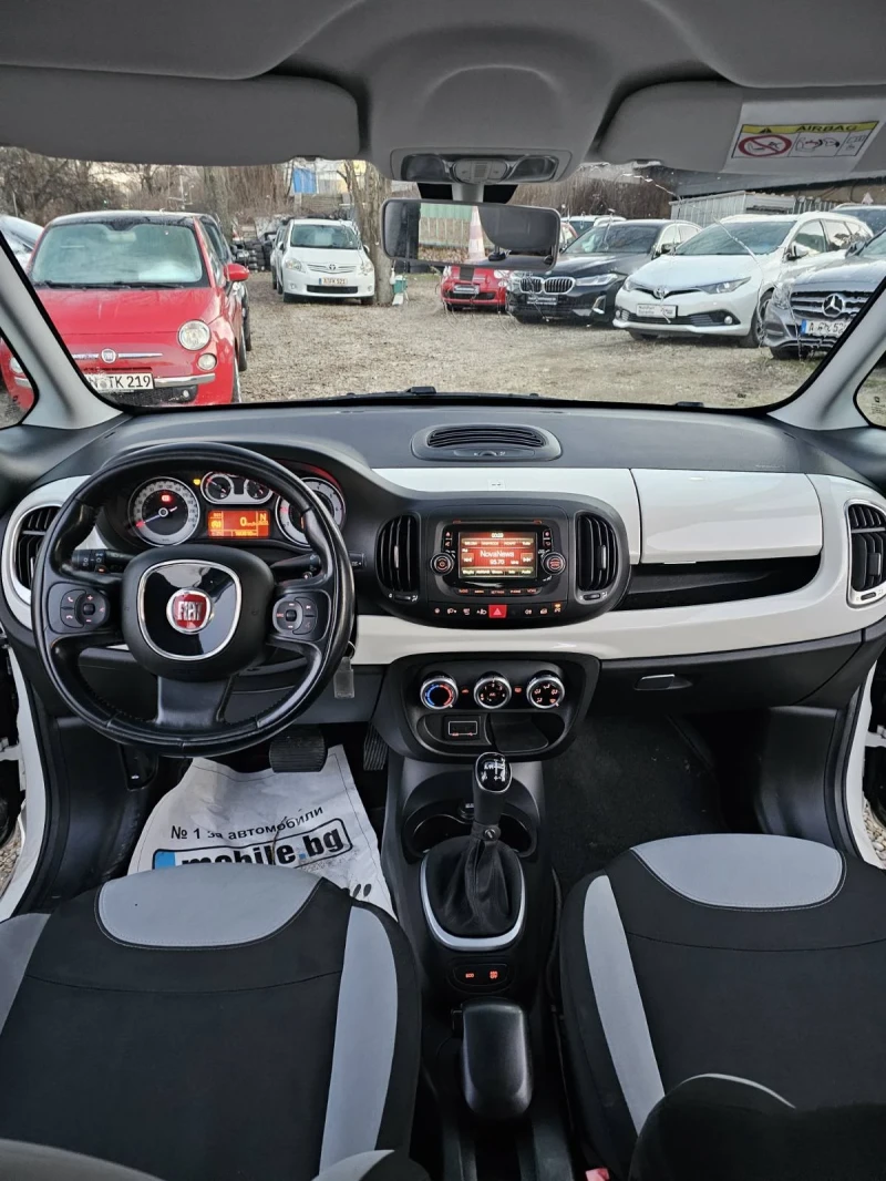 Fiat 500L 1.3 MULTIJET, EURO6, 95hp, AUTO, снимка 9 - Автомобили и джипове - 53136177