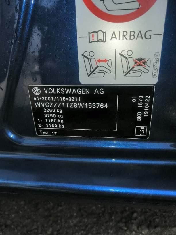 VW Touran 2,0 tdi на части, снимка 10 - Автомобили и джипове - 34595879