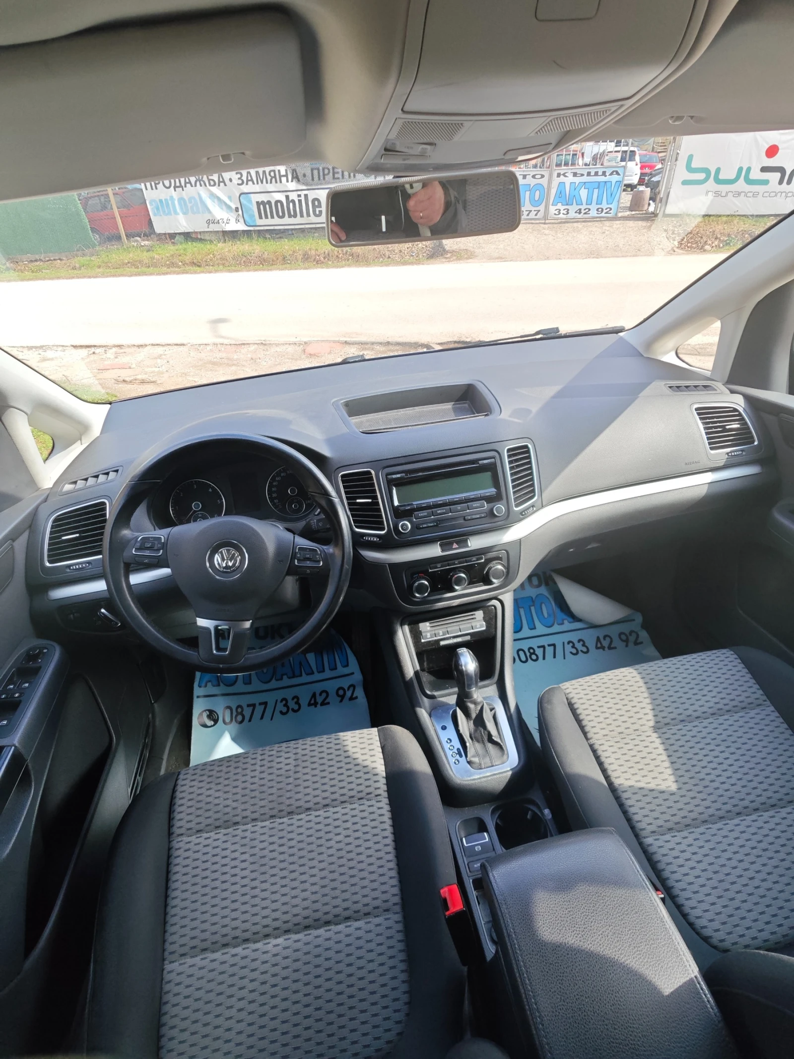 VW Sharan 2.0TDI 7 МЕСТНА, снимка 9 - Автомобили и джипове - 54068252