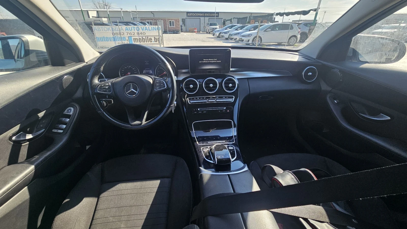 Mercedes-Benz C 180 160000км. Евро 6 автоматик, снимка 17 - Автомобили и джипове - 54096093