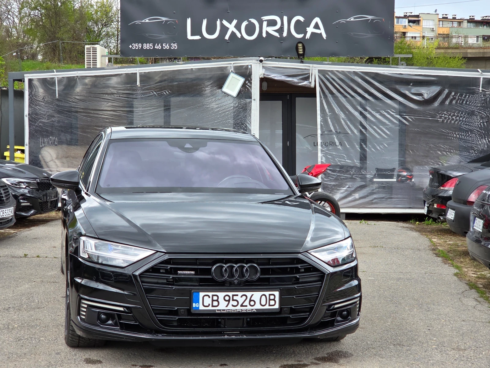 Audi A8 60TFSI / PLUG IN HYBRID / LASER , снимка 3 - Автомобили и джипове - 54239707