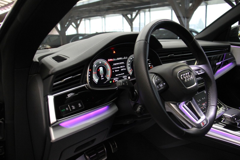 Audi Q8  50TDI/Virtual/Bang&Olufsen/Sline/Distronic, снимка 10 - Автомобили и джипове - 43434247