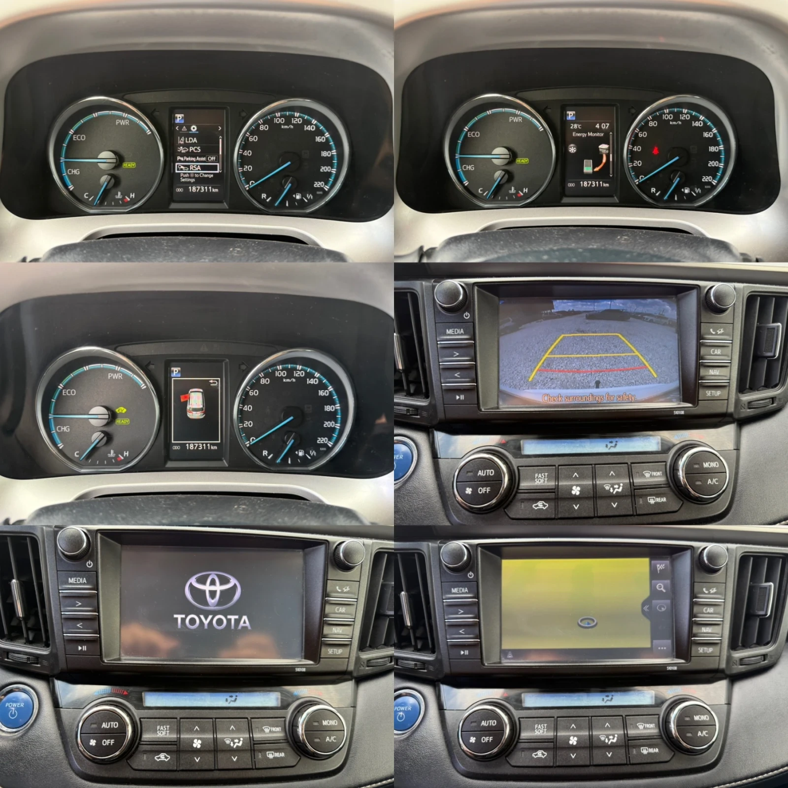 Toyota Rav4 2.5 HYBRID / NAVI / CAMERA / PODGREV / XENON, снимка 15 - Автомобили и джипове - 54976431