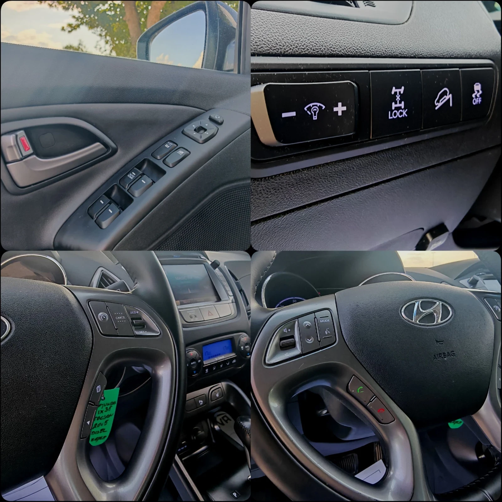 Hyundai IX35 2.0 136 К.С. АВТОМАТ! 4X4! , снимка 9 - Автомобили и джипове - 55180050