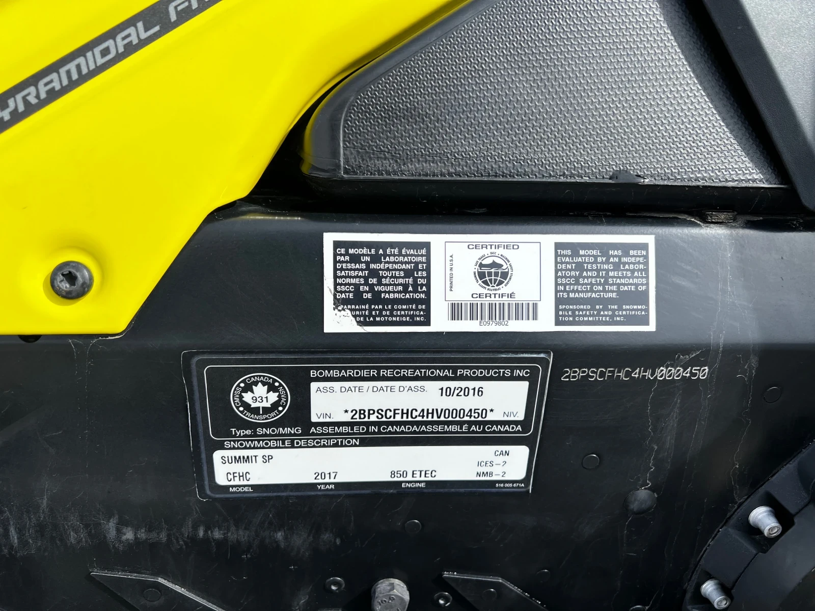 Ski-Doo Summit 850 SP 165 REV - изображение 4