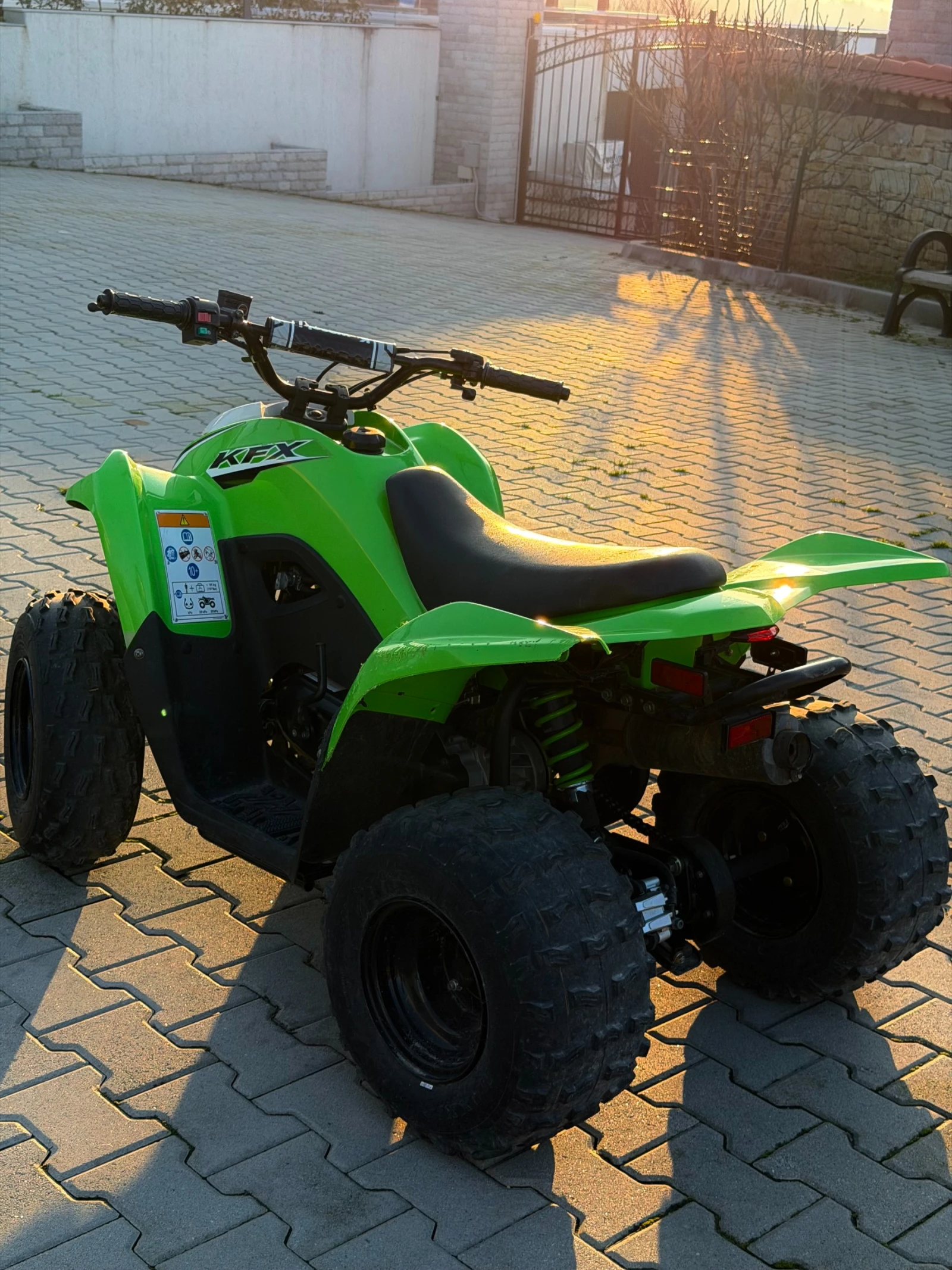 Kawasaki Kfx 90 куб.см (детско ATV) - изображение 6