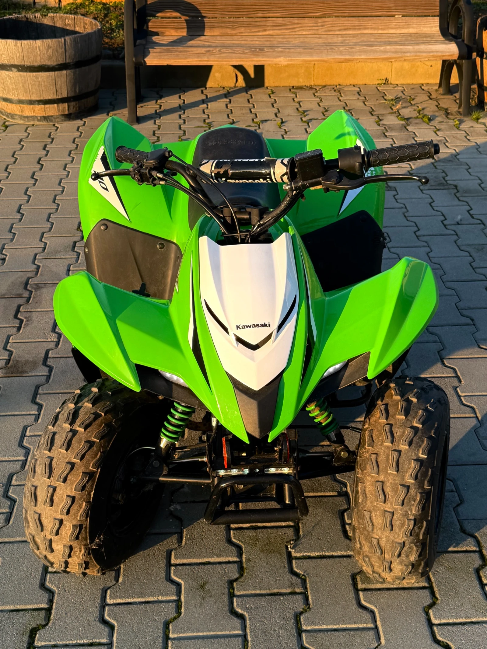 Kawasaki Kfx 90 куб.см (детско ATV) - изображение 3