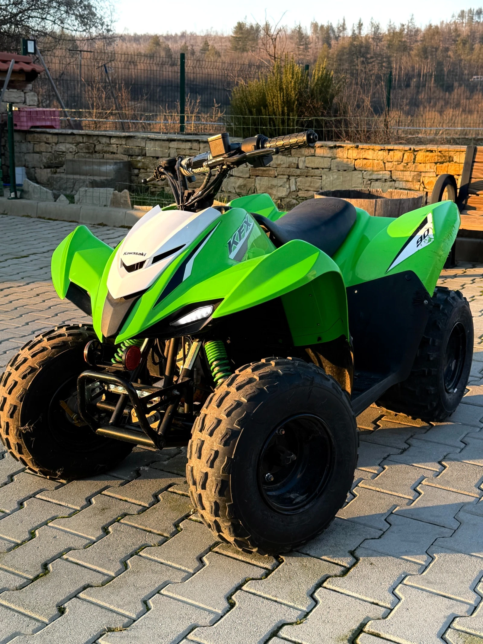 Kawasaki Kfx 90 куб.см (детско ATV)